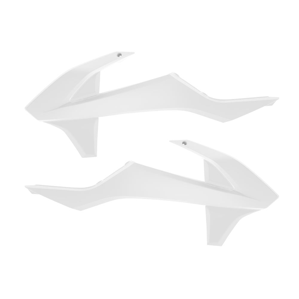 Polisport Rad Radiator Scoops Tank Panels For KTM XC 250 White KTM 2017-2018